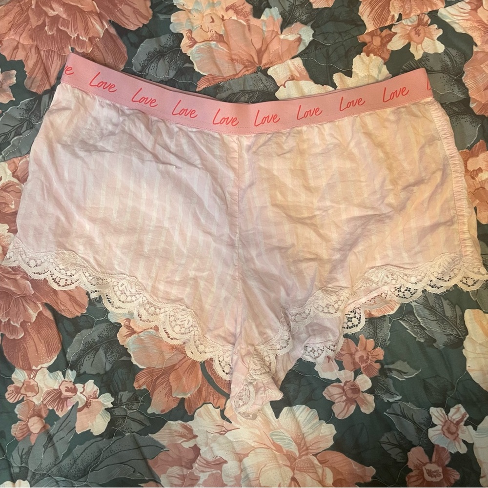 victoria’s secret pj shorts